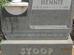 STOOP Hennie 1934-1986