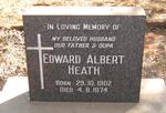 HEATH Edward Albert 1902-1974