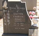 McLEAN Stephen Charles Henry 1935-1980