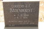 BADENHORST Lourens J. F. 1946-1976