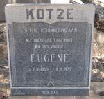 KOTZE Eugene 1933-1973