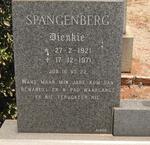 SPANGENBERG Dienkie 1921-1971
