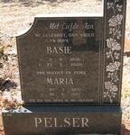 PELSER Basie 1936-2000 & Maria 1931-2007