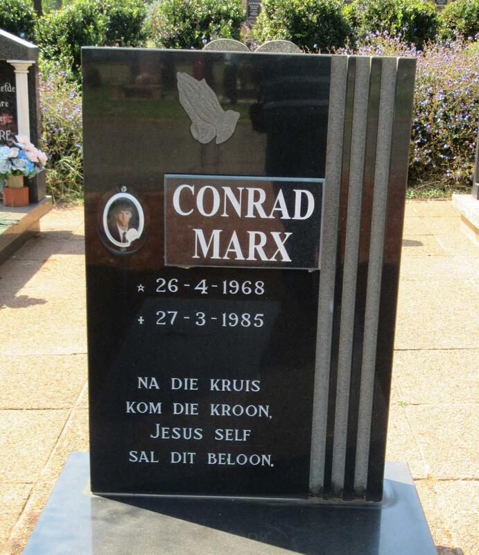 MARX Conrad 1968-1985