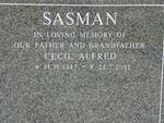 SASMAN Cecil Alfred 1913-2001