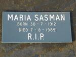 SASMAN Maria 1912-1989