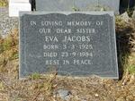 JACOBS Eva 1925-1984