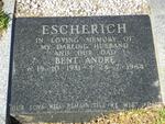 ESCHERICH Bent Andre 1931-1984