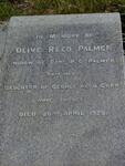 PALMER Olive Reed nee CARR -1925