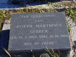 GERBER Joseph Marthinus 1900-1966
