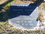 MARAIS Jacobus Stephanus 1927-1983 & Johanna Elizabeth 1930-1982