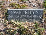 RHYN Magdalena Katriena R., van nee ROELOFSE