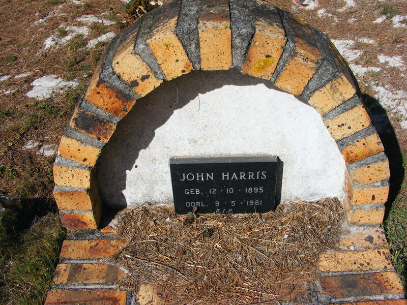 HARRIS John 1895-1981