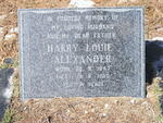 ALEXANDER Harry Louie 1947-1993