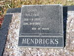 HENDRICKS John William 1933-1980