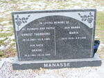 MANASSE Ernest Theodore 1905-1980 & Maria 1910-1998 :: MANASSE Denise 1960-1985