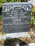 HAMAN Alexander Stanley 1929-1987