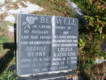 BEDWELL George Henry 1923-1987 & Louisa Katherine 1926-1995