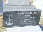 KANNEMEYER Peter 1929-1987 & Ethel 1934-1995
