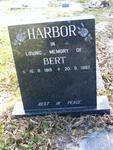 HARBOR Bert 1919-1987