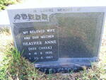 VOGTS Heather Anne nee CHEEK 1936-1987