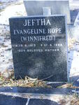 JEFTHA Evangeline Hope 1913-1994