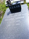 KRAAK Pauline Nerine 1958-1987