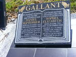 GALLANT Daniel September 1914-1987 & Sophia Elizabeth 1922-2008