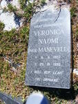 BAKE Veronica Naomi nee MANEVELD 1927-1990