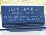 SAMUELS John 1946-1997