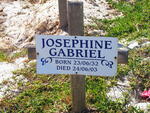 GABRIEL Josephine 1932-2003