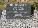 HELDSINGER Benjamin 1905-1977 :: HELDSINGER Dennis 1927-2005