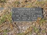 HOFMEYR Katharine nee FINDLAY 1913-1979