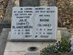 BLANKENBERG Julie 1933-1985 & Naomi 1932-1909