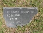 PALM Rosalind 1933-1988