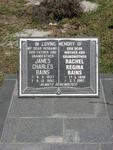 BAINS James Charles 1937-1992 & Rachel Regina 1938-2007