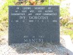 MANUEL Ivy Dorothy 1929-1996