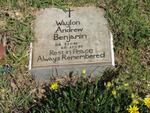BENJAMIN Waylon Andrew 1882-1996