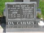 CAMARA John, da 1928-1998 & Susanna Zacharia 1941-2010