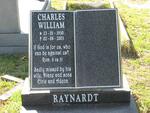 RAYNARDT Charles William 1930-2003