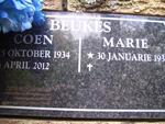 BEUKES Coen 1934-2012 & Marie 193?-