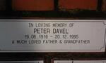 DAVEL Peter 1916-1995