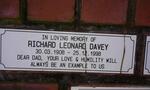 DAVEY Richard Leonard 1908-1998