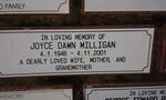 MILLIGAN Joyce Dawn 1946-2001