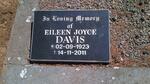 DAVIS Eileen Joyce 1923-2011