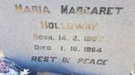 HOLLOWAY Maria Margaret 1907-1964