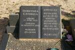 ? Dorethea Cathrina 1925-2001