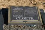 CLOETE Joyce 1928-2010