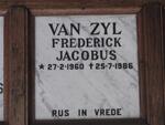 ZYL Frederick Jacobus, van 1960-1986