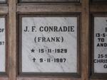 CONRADIE J. F. 1929-1987